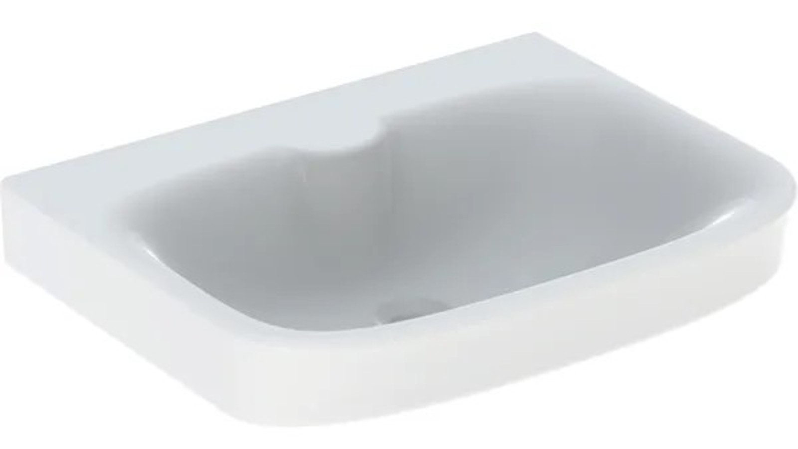 IDO Glow Square -pesuallas suljetulla ylivuodolla IDO Glow Square -pesuallas suljetulla ylivuodolla