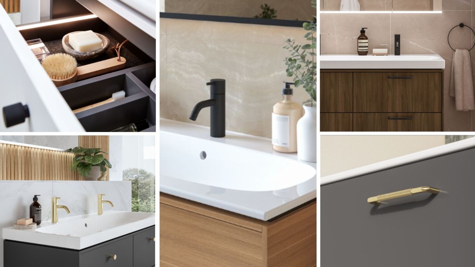 Yksityiskohtia IDO -kylpyhuonekalusteissa Yksityiskohtia IDO -kylpyhuonekalusteissa