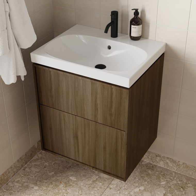 Pesuallas alakaapilla tuo lisää säilytystilaa Pesuallas alakaapilla tuo lisää säilytystilaa