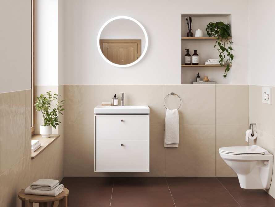 Tee liikkumisesta helppoa pienessä kylpyhuoneessa Tee liikkumisesta helppoa pienessä kylpyhuoneessa