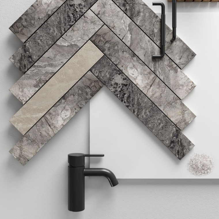 Perinteinen valkoinen, kiviset pinnat ja mustat yksityiskohdat Perinteinen valkoinen, kiviset pinnat ja mustat yksityiskohdat