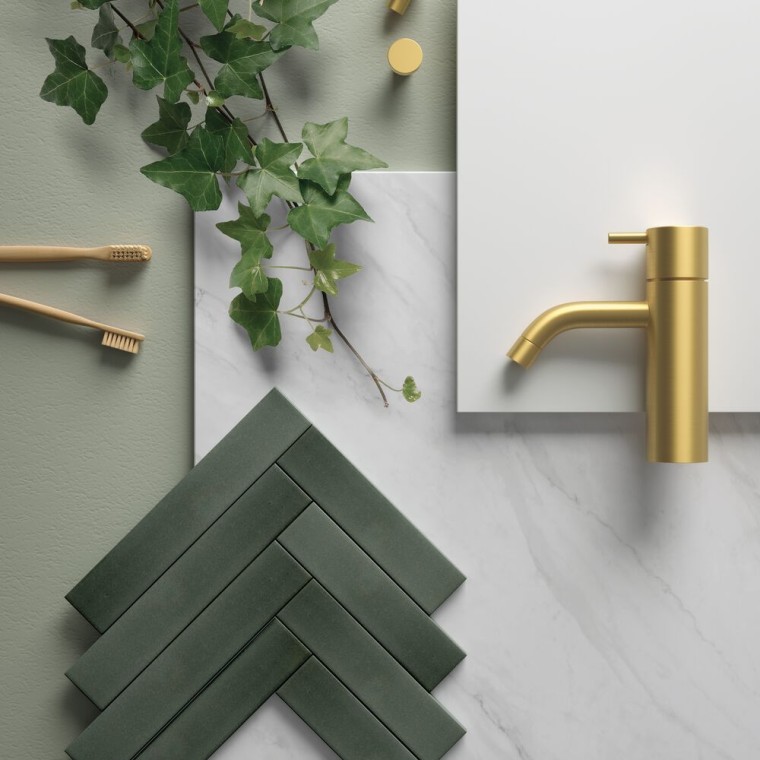 Vihreän ja kullan sävyt sopivat täydellisesti yhteen Vihreän ja kullan sävyt sopivat täydellisesti yhteen