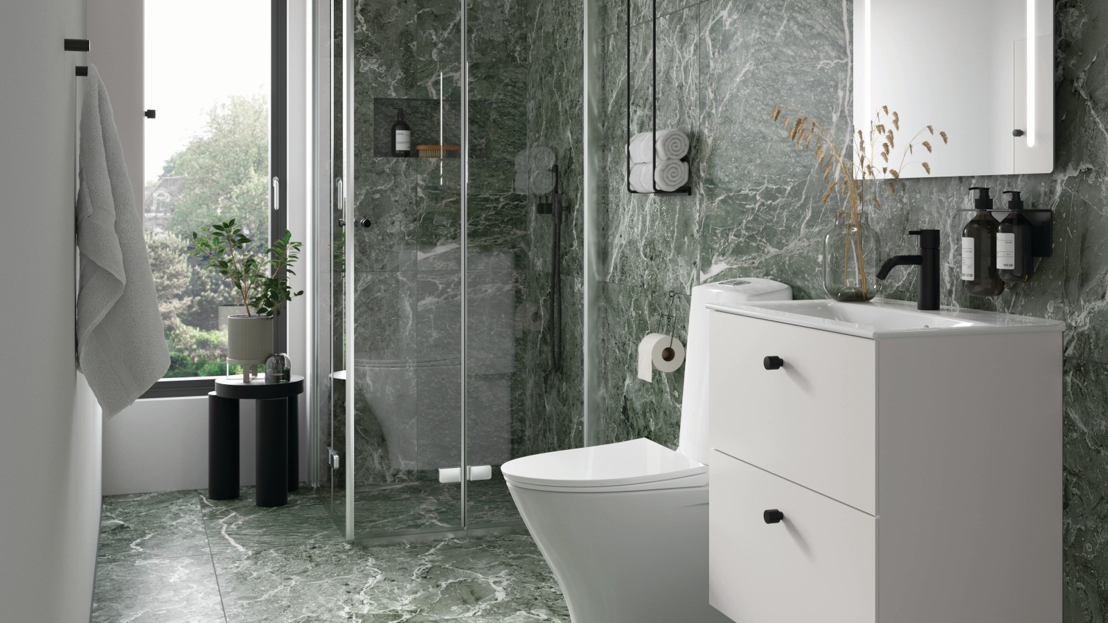 Luo tunnelmaa kylpyhuoneeseesi helpoilla ratkaisuilla Luo tunnelmaa kylpyhuoneeseesi helpoilla ratkaisuilla