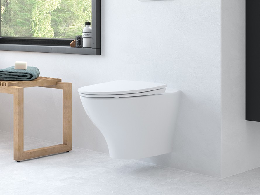 IDO Glow 66 -seinä-wc-istuin