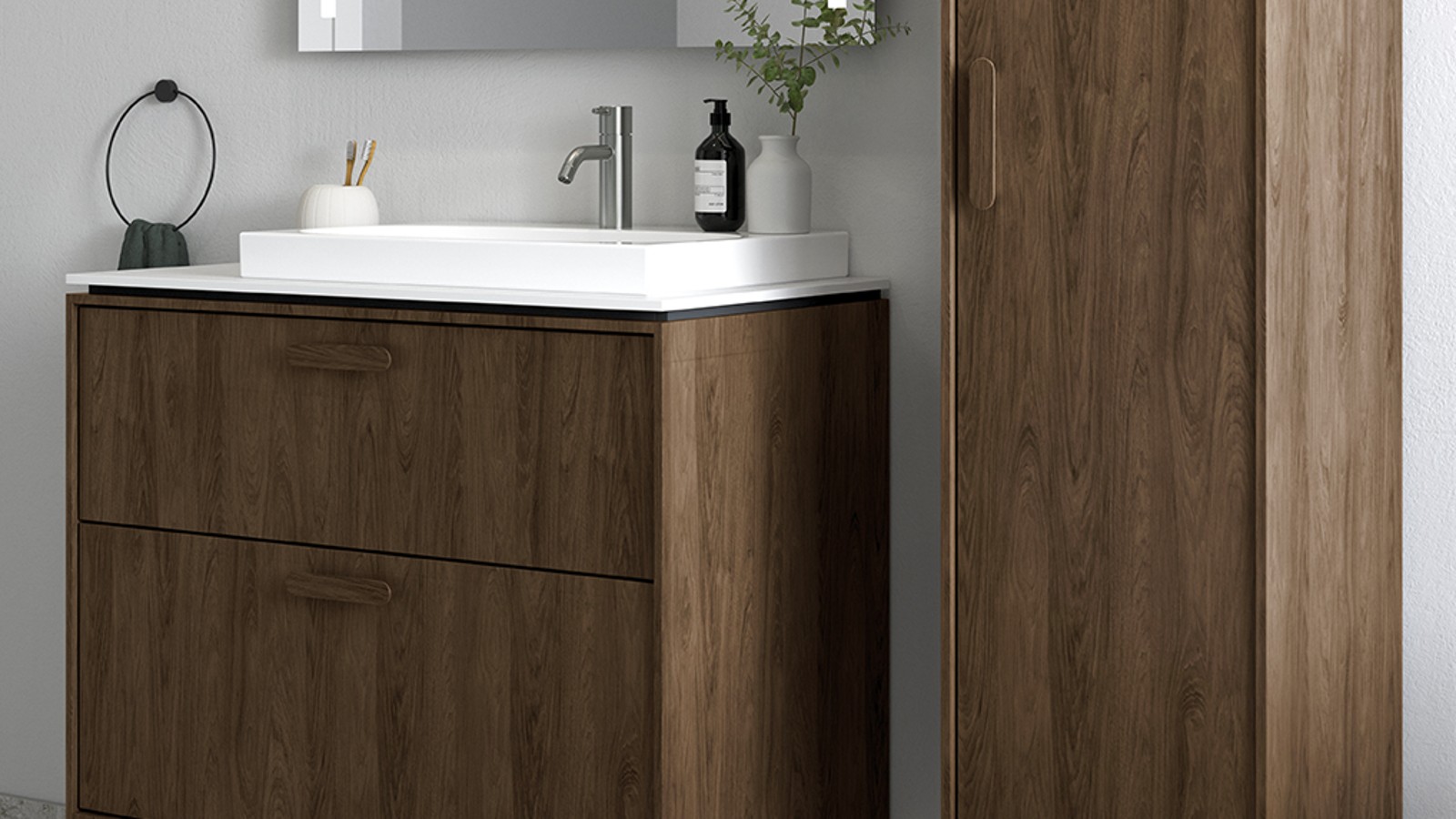 IDO Sense Art -kylpyhuonekalusteet on helppo puhdistaa IDO Sense Art -kylpyhuonekalusteet on helppo puhdistaa