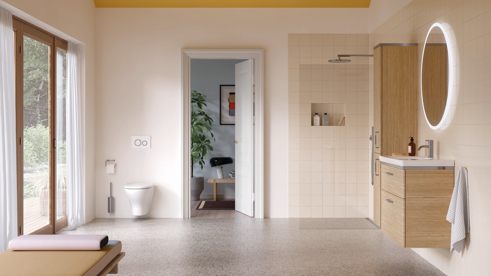 IDO Glow-kylpyhuonetuotteet IDO Glow-kylpyhuonetuotteet