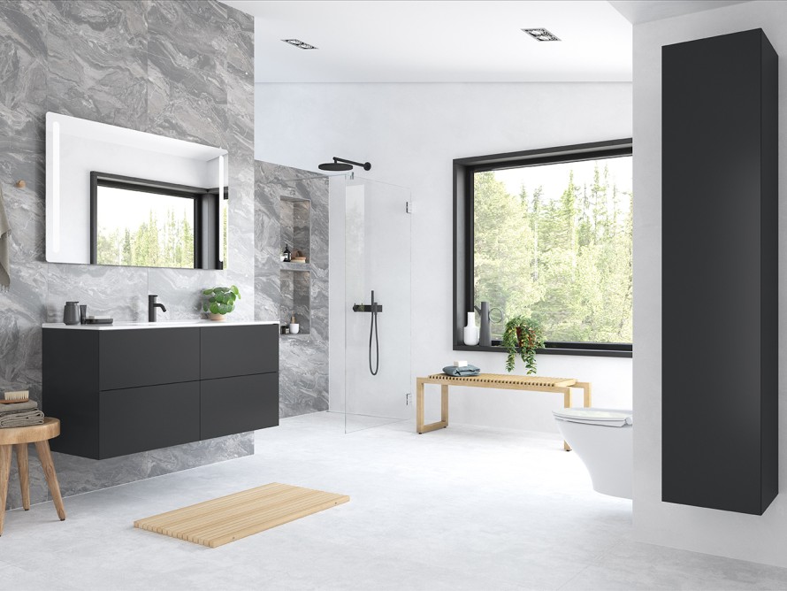 Vaaleat harmaan sävyt sopivat täydellisesti hillityn, minimalistisen ilmapiirin luomiseen. Vaaleat harmaan sävyt sopivat täydellisesti hillityn, minimalistisen ilmapiirin luomiseen.