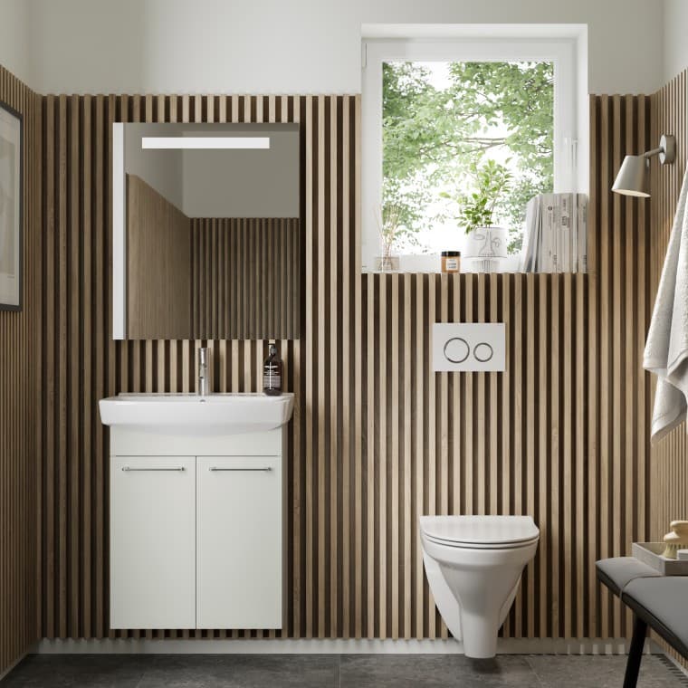 IDO Glow -pesuallas ja alakaappi IDO Glow -pesuallas ja alakaappi