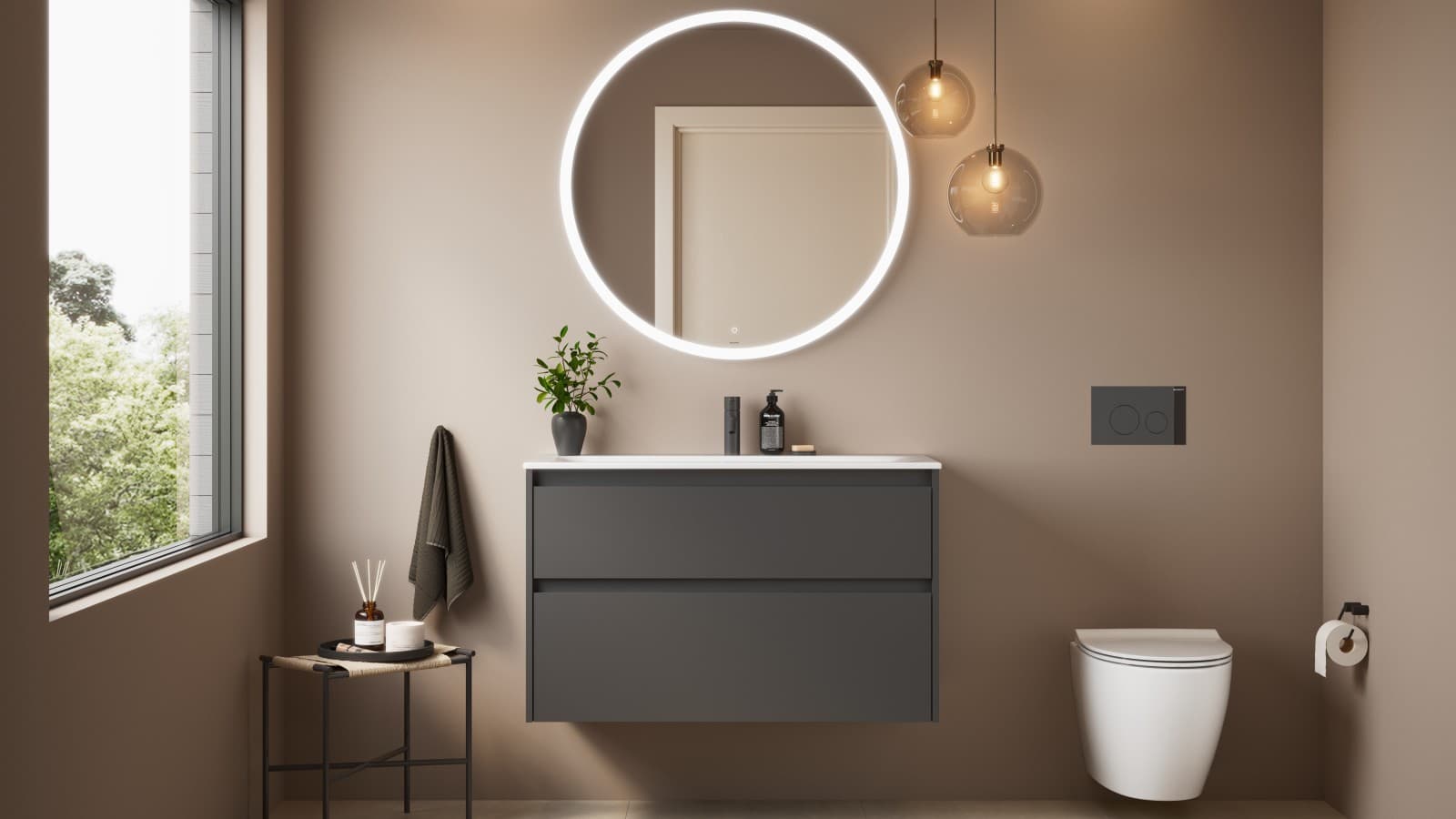 IDO Sense Modern laavan värissä IDO Sense Modern laavan värissä