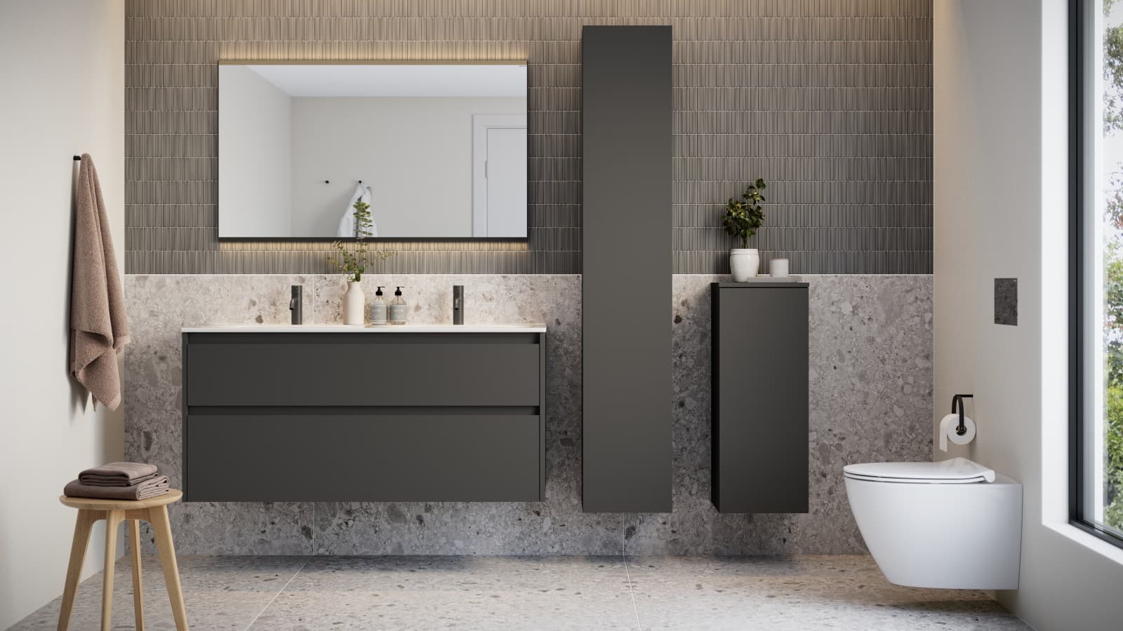 IDO Sense Modern -kylpyhuonesarja IDO Sense Modern -kylpyhuonesarja